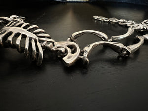 15” Skeleton Choker Necklace