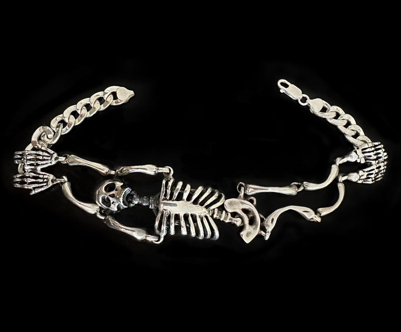 15” Skeleton Choker Necklace